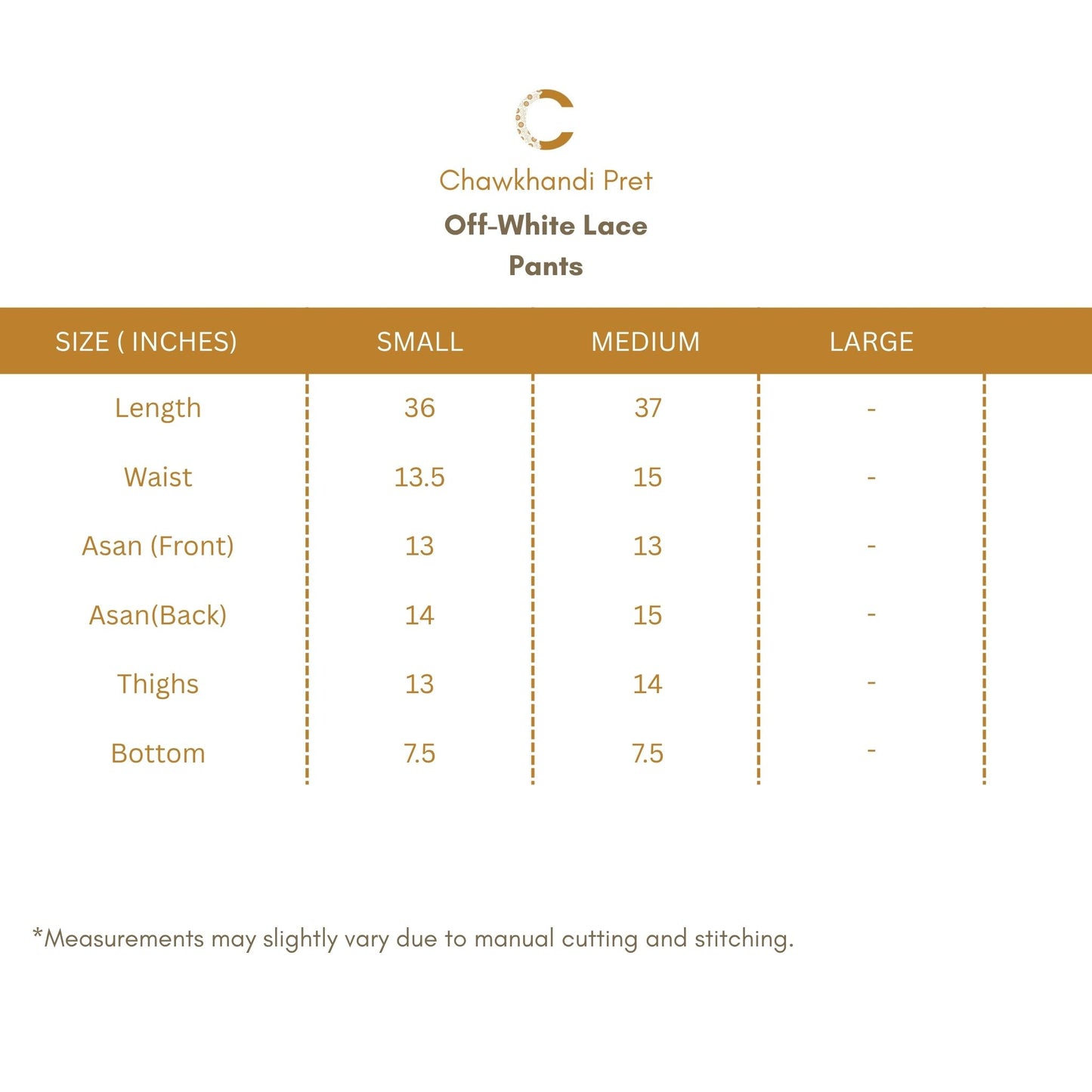 OFF-White Lace Pants