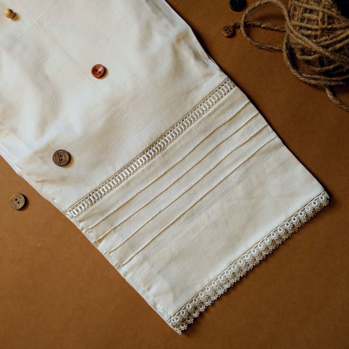 Off-White Straight Pants